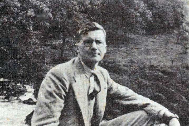 A self-portrait at Thornton Force in 1938